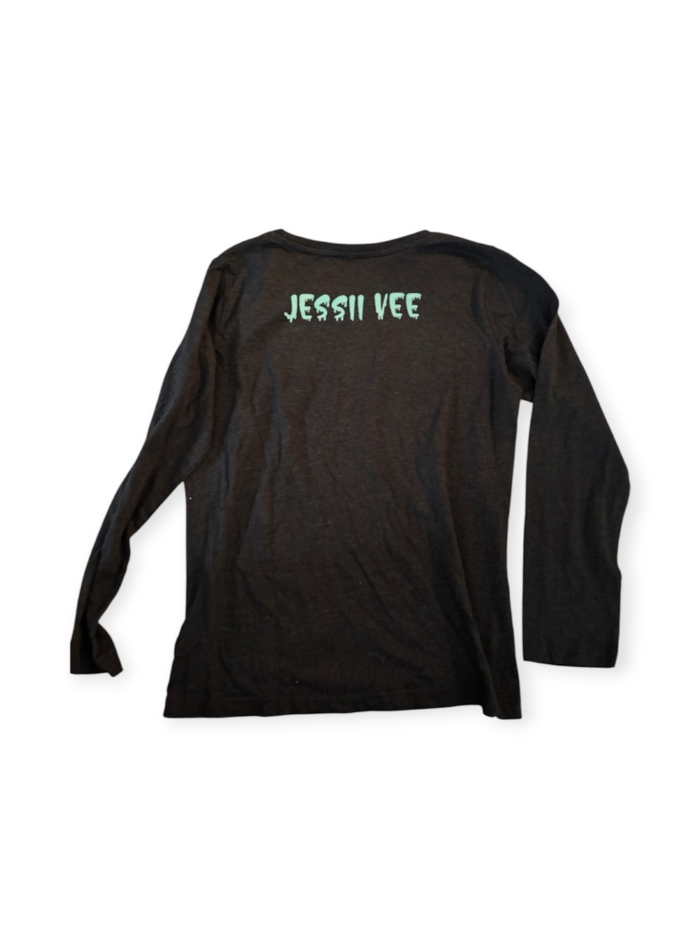 Jessii Vee “That’s So Creepy” Long Sleeve Shirt | Black | Size Large